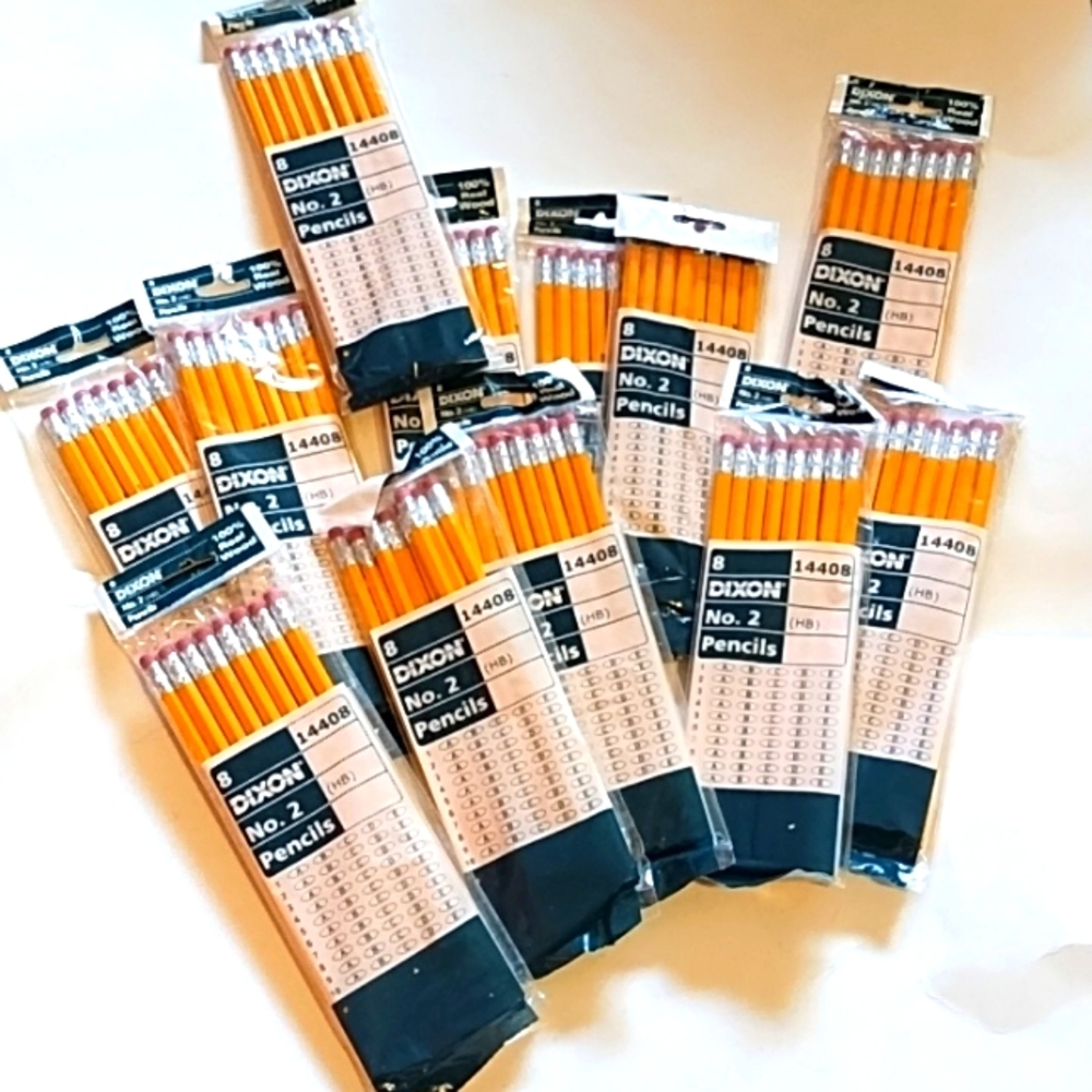 New Dixon Yellow #2 Wooden Pencils (8ct)